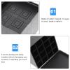 Housoutil 4pcs Square Bed Risers for Height Rubber Furniture Elevators for Chairs Tables Sofas Easy Installation for Extra Under-Bed Storage view 3