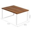 Jaugufiy Wooden Countertop Shelf Organizer Storage Rack, Multifunction Pantry Storage Organizer Kitchen Spice Rack Bathroom Shelf Organizer Tabletop Shelf Book Shelf (L) view 2