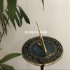 REDSKY TRADER Brass Sundial Grow Old with Me 10 inches Gift Idea for Parents, Grandparents, Friends, Couples, Sundial Gift, Garden Or Home Decor view 4