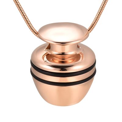 SHEIL Stainless Steel Cremation Locket Necklace Casket Hold Human/Pet Ashes Keepsake Memorial Urn Jewelry Pendant +Funnel,2