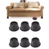 2.8in Heavy Duty Riser with Strong Space Saving,6 pcs Furniture Risers,Bed Riser, Table Riser, Chair or Sofa Riser,Anti Vibration Pads Sofa Feet Pad for Table Cabinet Bed, 6 pcs Furniture Risers view 1