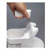 YQBUER Toilet Brush and Holder Multifunctional Toilet Brush Set with Toilet Dredge and Base Toilet Cleaning Assistant Toilet Bowl Brush Deep Cleaning Every Corner view 3