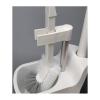 YQBUER Toilet Brush and Holder Multifunctional Toilet Brush Set with Toilet Dredge and Base Toilet Cleaning Assistant Toilet Bowl Brush Deep Cleaning Every Corner view 4