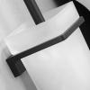 YQBUER Toilet Brush and Holder Toilet Brush Holder Glass Cup Black Toilet Brush Holder Set Toilet Bathroom Clean Toilet Brush Holder Toilet Wall Hanging Deep Cleaning Every Corner view 3