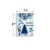 Season's Greetings Blue view 2