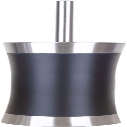 YQBUER Toilet Brush and Holder Stainless Steel Toilet Brush Round Bushy Head Floor-Standing Toilet Brush Set The Brush Head Can Be Replaced Deep Cleaning Every Corner