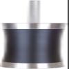 YQBUER Toilet Brush and Holder Stainless Steel Toilet Brush Round Bushy Head Floor-Standing Toilet Brush Set The Brush Head Can Be Replaced Deep Cleaning Every Corner view 1