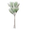 Vickerman 25" Artificial Snow Pine Needle Spray - 3 per Bag - Faux Snowy Branches - Realistic Looking Tree Tips - Snowy Spray for Christmas - Spray Bunch - Reliable and Durable view 4