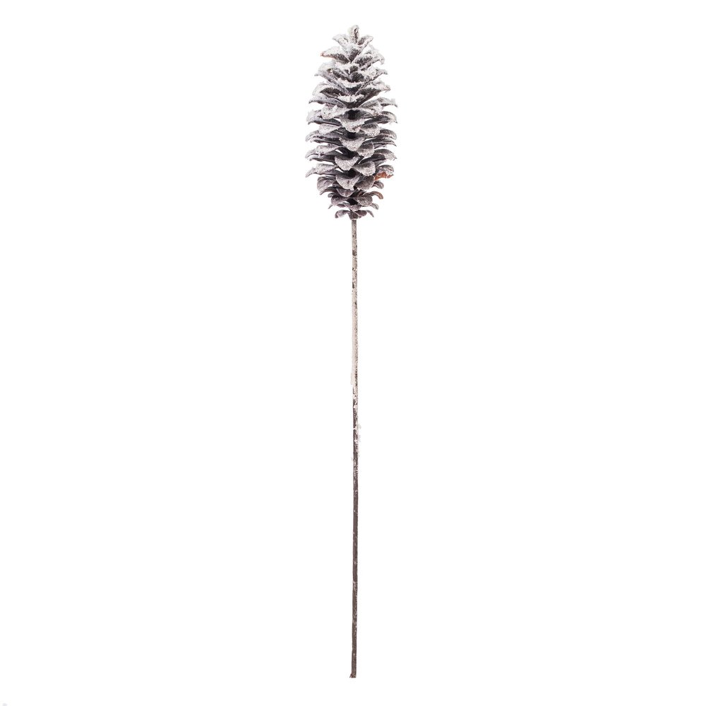 Vickerman 33" Grand Glitter Artificial Snow Pinecone Spray.