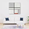 WANYING Piet Mondrian Composition (No. 1) Gray-RedPrinting Oil Painting Decorative Painting Poster Decorative Painting Abstract Oil Painting Room Aesthetic Poster Print Art Wall Painting Canvas Poster view 4