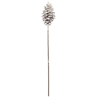 Vickerman 31" Grand Glitter Artificial Snow Pinecone Spray, 2 per Bag.