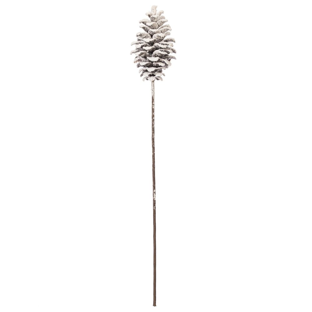Vickerman 31" Grand Glitter Artificial Snow Pinecone Spray, 2 per Bag.