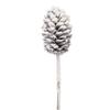 Vickerman 28.5" Glitter Artificial Snow Pinecone Spray, 3 per Bag. view 3