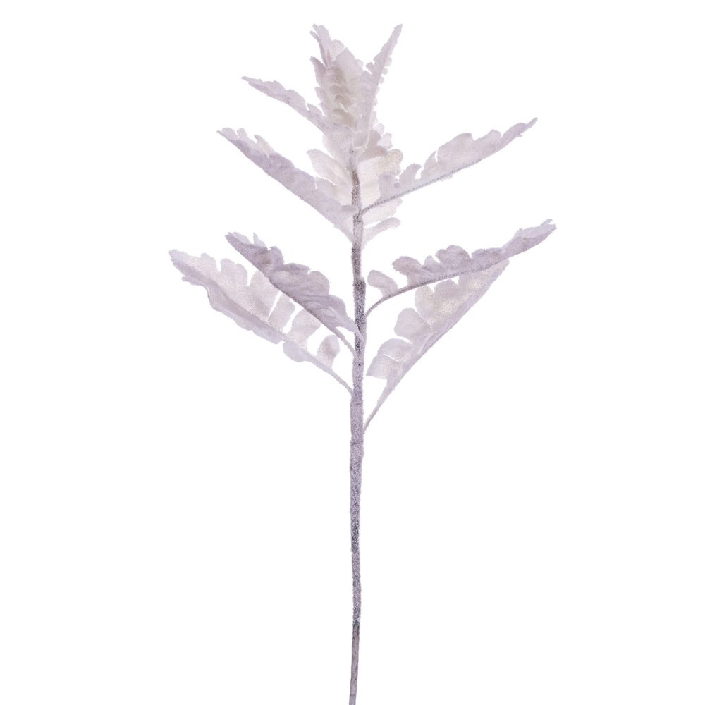 Vickerman 19" White Artificial Dusty Miller Snowy Spray, 3 per Bag.