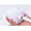 YQBUER Toilet Brush and Holder Household Toilet Bowl Brush Set 360 Degree Cleaning Toilet Long Handle Creative Toilet Brush Nylon Soft Bristles Brush Head Deep Cleaning Every Corner (Color : White) view 3