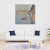 WANYING Paul Signac Clipper Stippling Oil Painting Adornment Picture Poster Cool Artworks Painting Wall Art Canvas Prints Hanging Picture Home Decor Posters Gift Idea 28x28inch(70x70cm) view 4