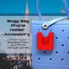 BOGLETS PREMIUM - Phone Holder New 2023 Edition Accessory Charm - Decorative Organizer Accessories Compatible with Bogg Bags, Simply Southern and other Tote Bags. (Red) view 3