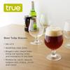 True Classic Tulip Beer Glasses, Sparkling Clear Drinking Glasses for Belgian Ales, Sours, IPA Beers, Cocktails, Gifts for Men, Game Night, Happy Hour, Home Bar, Elegant Glassware, 15 oz, Set of 4 view 2