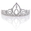 Anderson's Mary Clear Rhinestone Silver Tiara, 2.75 Inches, Women, Wedding Tiara, Queen Or Princess Prom Tiara Homecoming, Pageant, Wedding, School Dance, Award, Party, Event view 1