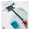 TOMYEUS Cleaner Toilet Brush Toilet Brush Household No Dead Corner Wall-Mounted Toilet Brush Toilet Cleaning Toilet Bathroom Silicone Cleaning Brush Toilet Brush Holder (Color : White) view 4