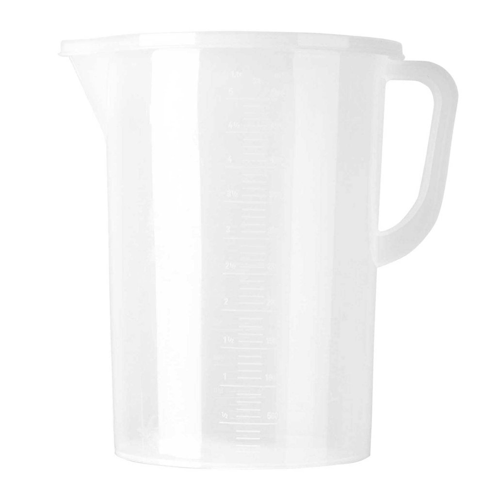 Aislor Plastic Airtight Pitcher with Measuring Jug, Portable for Travel with Lid 5000ml