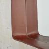 47th & Main Faux Leather Wall Accent Mirror for Home Dcor, 17" L x 24" H, Brown view 3