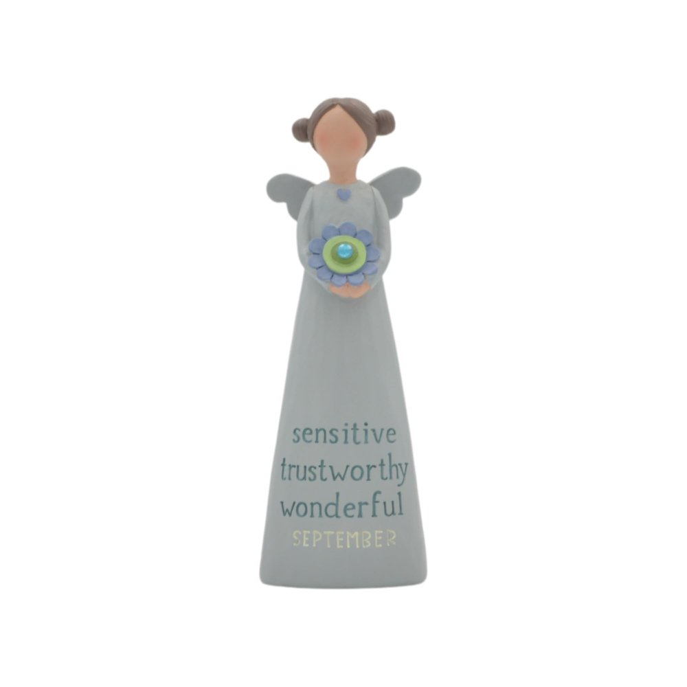 Feather & Grace Hand Painted Resin Decorative Figurine - September