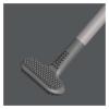 TOMYEUS Cleaner Toilet Brush Toilet Brush Household Non-Dead Long Handle Wall Hanging with Base Toilet Cleaning Silicone Toilet Brush Cleaning Set Toilet Brush Holder (Color : Pink) view 4