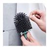 TOMYEUS Cleaner Toilet Brush Toilet Brush Plastic Household Wash Toilet Brush Long Handle Wall-Mounted Silicone Cleaning Set Durable Toilet Brush Toilet Brush Holder (Color : White) view 4