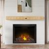 Country Living Wood Fireplace Mantel Shelf - Bodie 72 Inch Matte Clear Finish | Rustic Hand-Hewn and Distressed Pine Beam with Worn, Reclaimed Log Look; for Fireplaces, Hearths & Dcor view 2