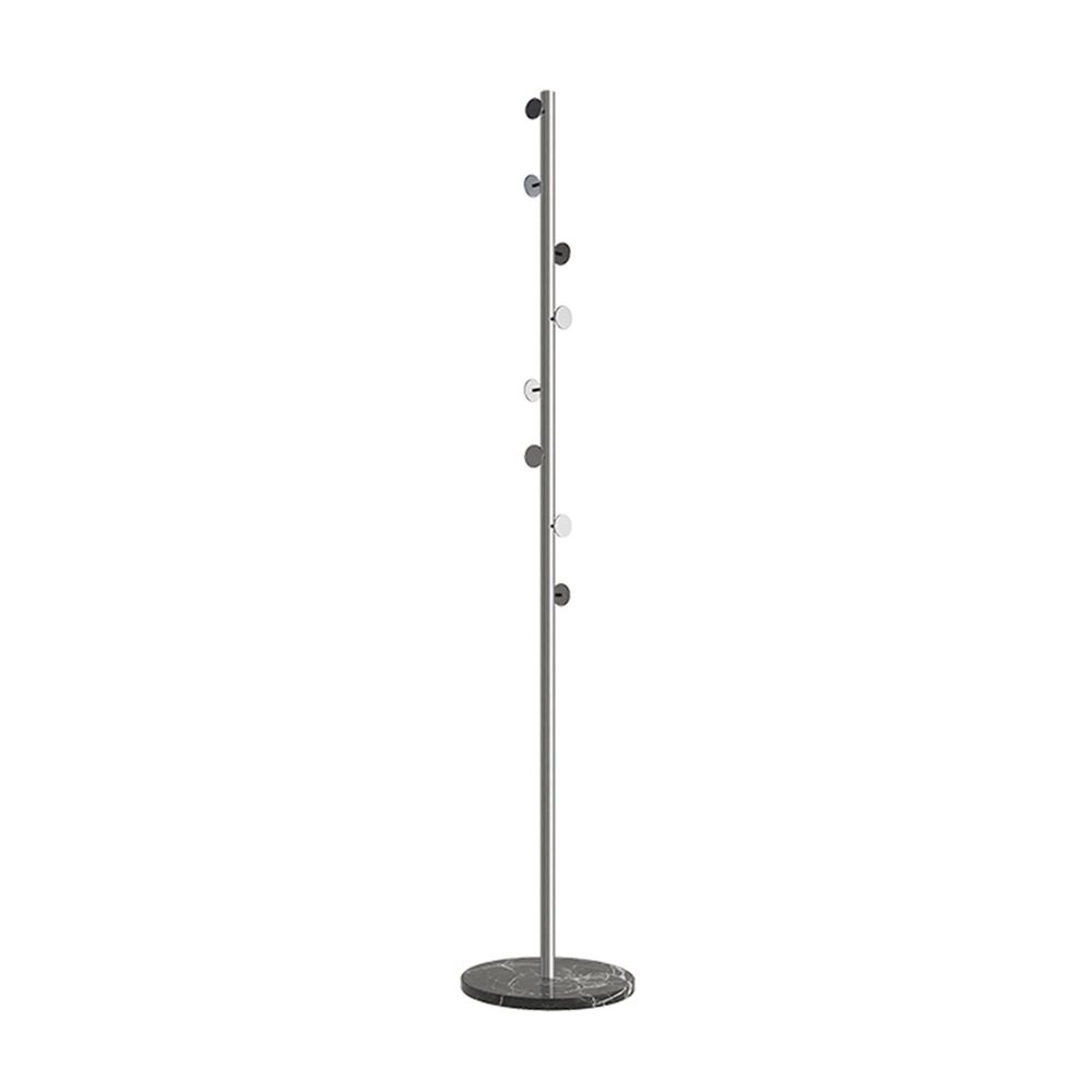 LXBAMKEA Coat Rack Stand Clothes Rack Stand, Metal Single Rod Garment Rack, Portable Hat Handbag Scarfs Umbrella Storage Organzier, Ideal for Hallway Entryway Office, Stable Base