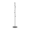 LXBAMKEA Coat Rack Stand Clothes Rack Stand, Metal Single Rod Garment Rack, Portable Hat Handbag Scarfs Umbrella Storage Organzier, Ideal for Hallway Entryway Office, Stable Base view 1