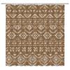 ABONAN Black White Boho Shower Curtain Black White Geometric Modern Farmhouse Tribal Retro Western Aztec Abstract Mid Century Art Fabric Bathroom Curtains Decor Set with Hook(180" Wx70 H) view 1