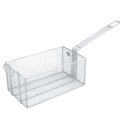 Fryer Basket Square Frying Basket Kitchen Cooking Frying Basket Stainless Steel Fries Rack Fried Food Service Potato Cooking Tools Fried Food Filter (Color : A)