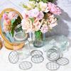 12 Pcs Mason Flower Jar Lid, Mason Jar Plant Grid Flower Organizer Mason Jar Floral Frog Lid for Home Office Vase Decoration Accessories (2.75 inch) view 3