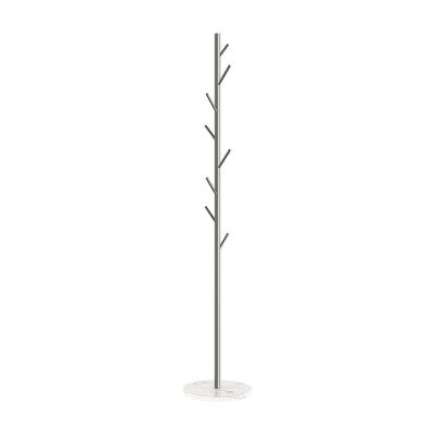 LXBAMKEA Coat Rack Stand Clothes Rack Stand, Tree Garment Rack, Marble Base Stable, Hallway Entryway Bedroom Office Simple Furniture, Keep Hat Handbag Scarfs Items Organised