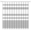 ABONAN Striped Shower Curtain Black and White Stripes Modern Simple Boho Fabric Bathroom Curtains Decor Set with Hook(67" Wx70 H) view 1