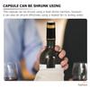 Hemoton 100pcs Pvc Heat Shrink Capsules for Wine Bottles Capsule Shrink Sealing for Corked Bottles for Home Wineries Wine Shops view 4