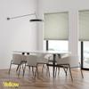 YELLOW BLINDS Cellular Shades, Window Blinds for Room, Window Coverings for Home Decor Series, Chinchilla Grey(Blockout), 45.25" W x 48" H view 3
