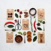 Muka 100 PCS Heat Sealable Stand Up Pouch Bags w/Handle Reusable Food Pouches Bags, 7" W x 10.8" H x 2.4" D, 7 mil view 4