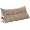 Bedside Headboard Wedge Reading Pillow 47820inch, Wedge Pillow Positioning Support Reading Backrest Cushion, Bedside Cushion Triangle Double Sofa Large Back, Triangular Reading Pillow view 1