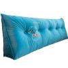 Headboard Backrest Wedge Pillow 47820inch, Triangular Reading Pillow, Bedside Cushion Triangle Double Sofa Large Back for Queen Full King Twin Size Large Bolster Positioning Support Pillow view 1