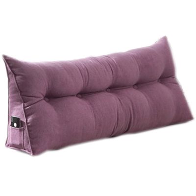 Bedside Headboard Wedge Reading Pillow 39820inch, Wedge Pillow Positioning Support Reading Backrest Cushion, Bedside Cushion Triangle Double Sofa Large Back, Triangular Reading Pillow