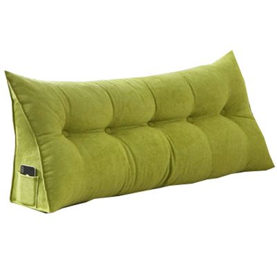 Bedside Headboard Wedge Reading Pillow 39820inch, Wedge Pillow Positioning Support Reading Backrest Cushion, Bedside Cushion Triangle Double Sofa Large Back, Triangular Reading Pillow