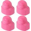 Sumind 48 Packs Construction Party Hats Kids Plastic Worker Helmet Bulk Toy for 3-8 Years Children Dress up Party Supplies (Pink) view 1