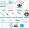 300 PCS Cake Decorating Kit, Cake Decoration Supplies, Baking Accessories Tools Set, Cake Turntable Stand Frosting Piping Bags Icing Tips Nozzles Spatulas Smoothers Cookie Cutters Cupcake Muffin Cups view 2
