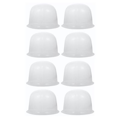 GALPADA 8pcs Container Storage Protector Bedroom Shop Kids Machine Fedoras Organization Home Dryer Hat Stand En Caps Cage Dome Organizer Headwear Stands