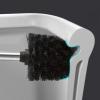 YQBUER Toilet Brush and Holder Toilet Brush Set 360 Degree Cleaning Household Bathroom Stainless Steel Durable Creative Toilet Toilet Cleaning Brush Toilet Brush Deep Cleaning Every Corner view 4