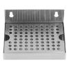 Beer Drip Tray, Stainless Steel Wall Mount Kegerator Beer Tower Drip Pan Surface Drip Tray for Homebrew Kegging Club Bar Cafe view 1