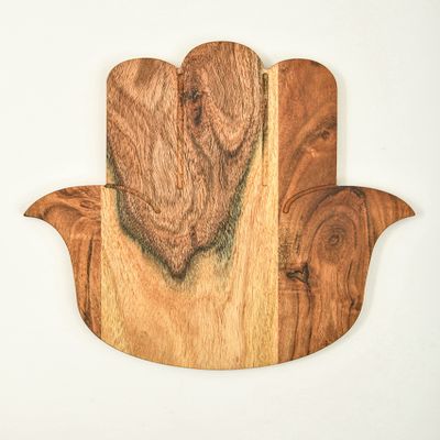 Affinity Decor Hamsa Hand Kitchen Cutting Chopping Board Butcher Block for Cheese and Fruit Halloween Christmas Gift (Eye Board 13"L x 10"W)